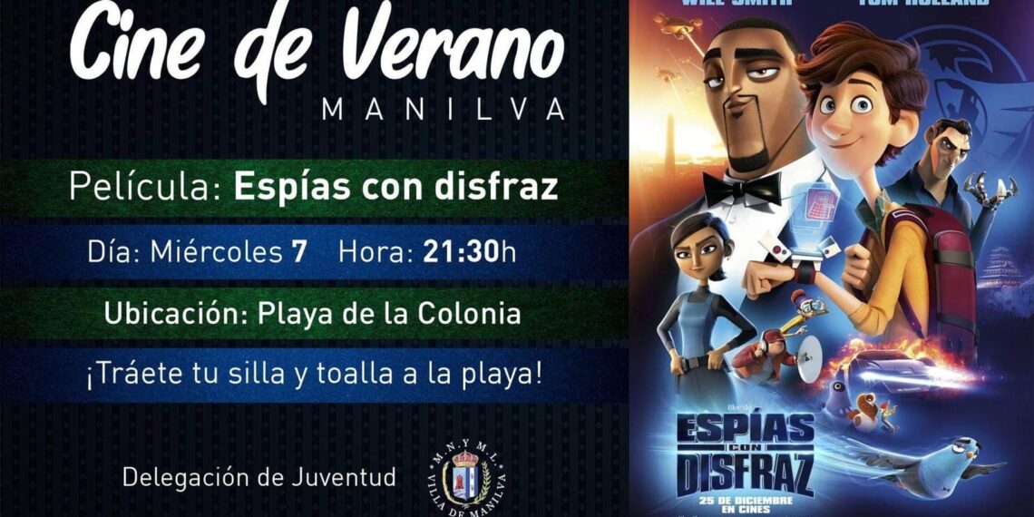 Comienza el cine de verano en la playa de la Colonia