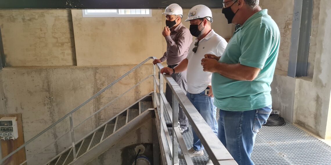 Un nuevo depósito abastecerá agua a 1.500 de Martagina en Manilva