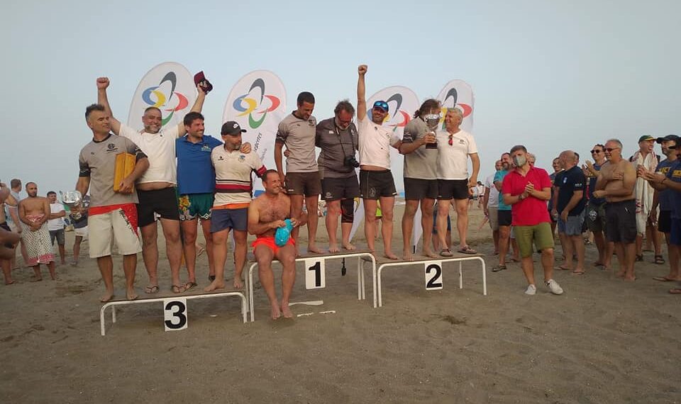 La playa de La Noria acoge las Series Españolas de Rugby Beach 5