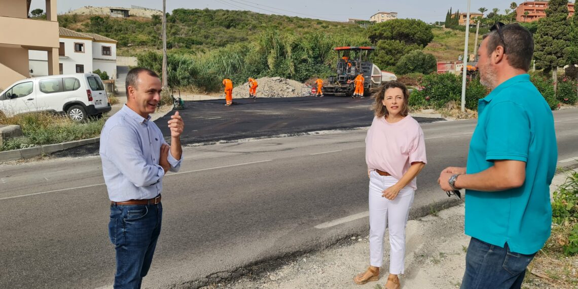 Concluyen las obras en el Camino del Mar de Manilva