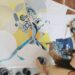 La artista Rocío Tovar regala al Ayuntamiento de Manilva una obra propia