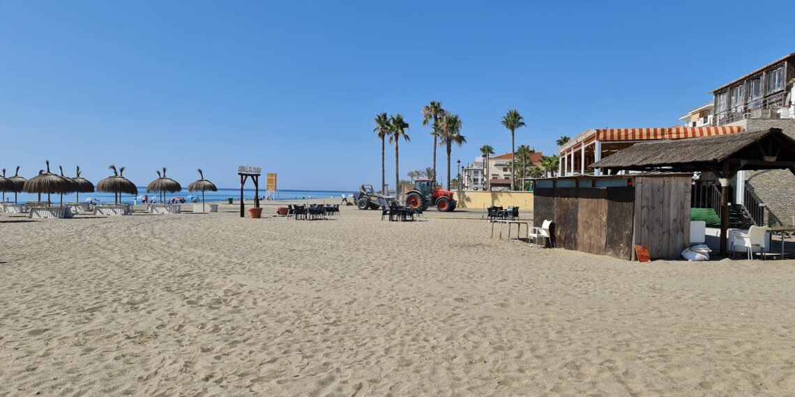 Las playas de Manilva, reclamo turístico de la Costa del Sol