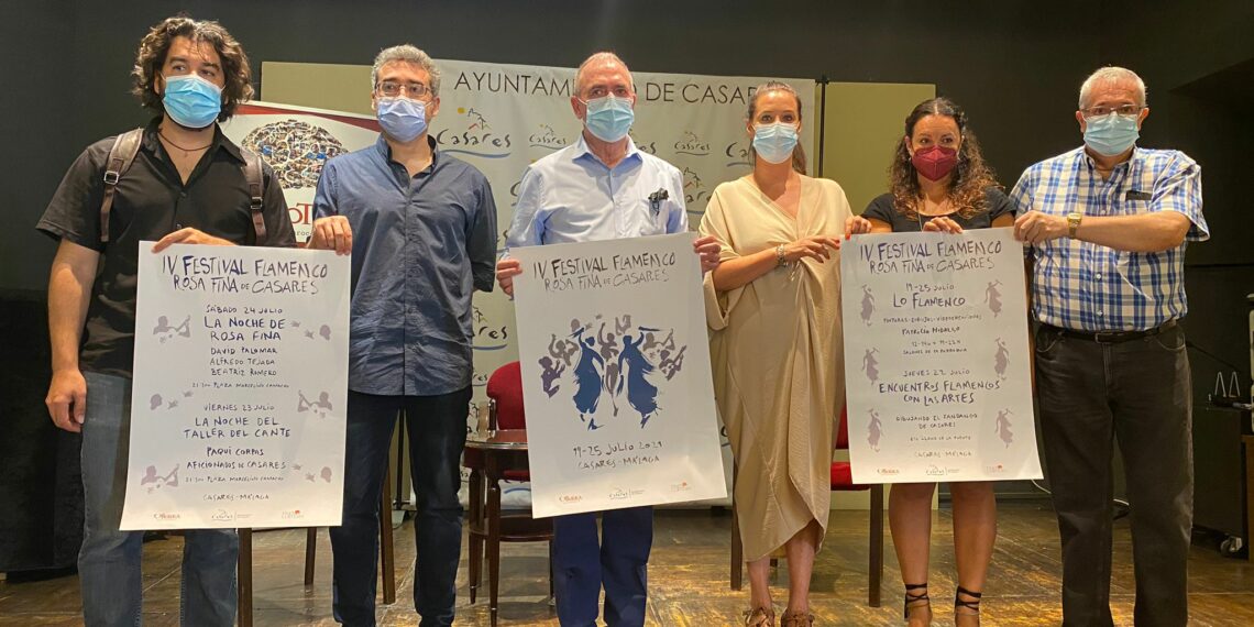 La cuarta edición del Festival Flamenco Rosa Fina de Casares une lo jondo y las artes plásticas
