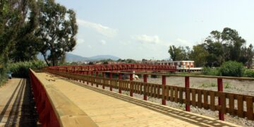 Entran en su recta final las obras del nuevo tramo de corredor litoral en la zona de Guadalmansa