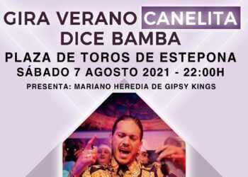 Canelita presenta su gira de verano ‘Dice Bamba’ en la Plaza de Toros de Estepona
