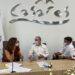 El alcalde de Casares José Carrasco recibe a la Delegada del Gobierno de la Junta Patricia Navarro