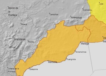 Toda la Costa del Sol con aviso naranja por temperaturas de hasta 39 grados