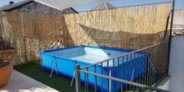 Advierten del peligro de poner piscinas hinchables o prefabricadas en azoteas, balcones y terrazas