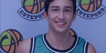 Luto por la muerte del jugador del CAB Estepona Juan Manuel Núñez