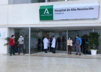 El Hospital de Estepona realiza 8.794 consultas y pruebas en tres meses