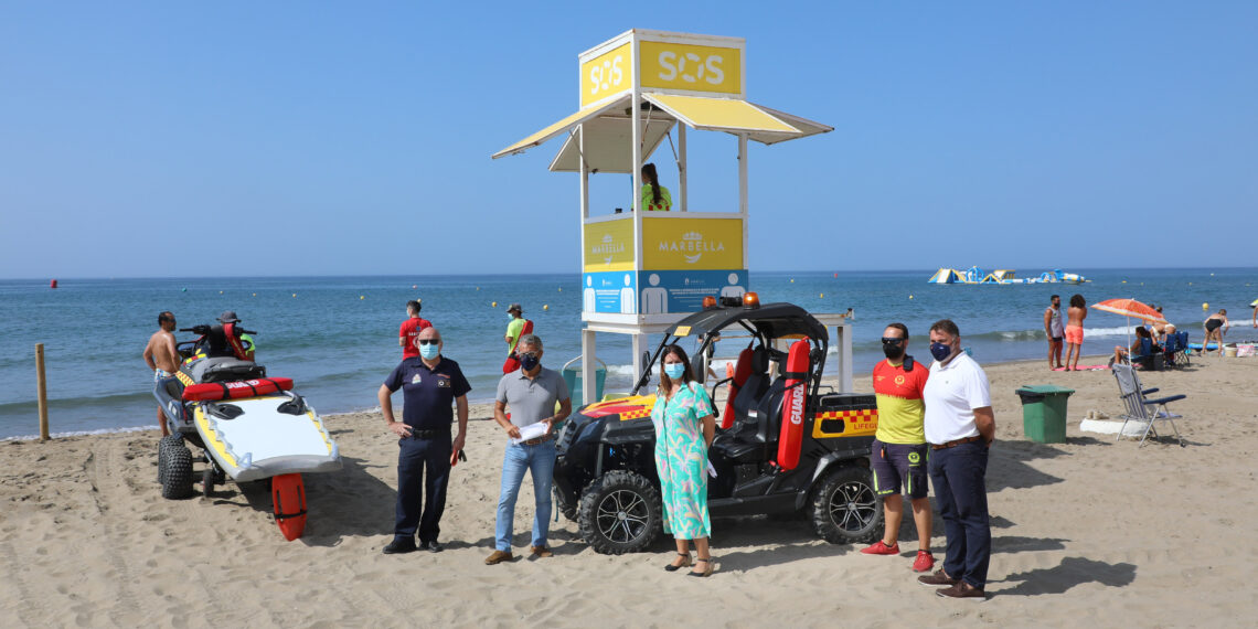 Registrados en las playas de Marbella más 30.000 incidencias de seguridad