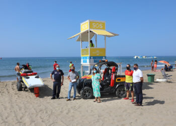 Registrados en las playas de Marbella más 30.000 incidencias de seguridad