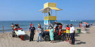 Registrados en las playas de Marbella más 30.000 incidencias de seguridad