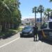 Dos detenidos en Marbella tras embestir a una furgoneta de la UPR al saltarse un control