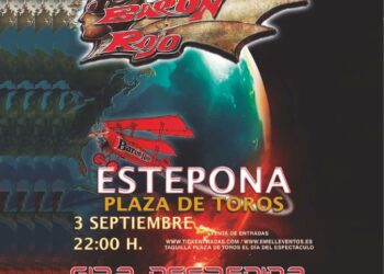 Barón Rojo pasará por la Plaza de Toros de Estepona en su ‘último vuelo’ por los escenarios