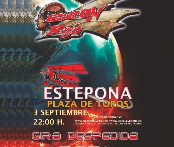 Barón Rojo pasará por la Plaza de Toros de Estepona en su ‘último vuelo’ por los escenarios