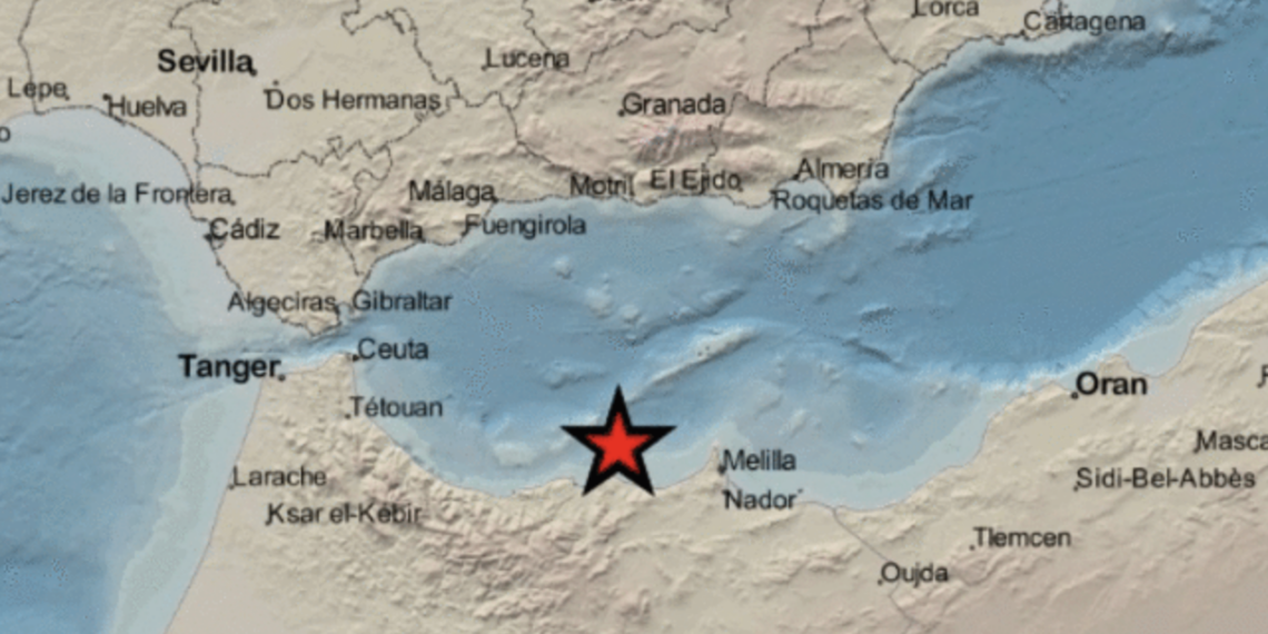 Registrado un terremoto de 4.9 grados que se deja sentir en la costa malagueña
