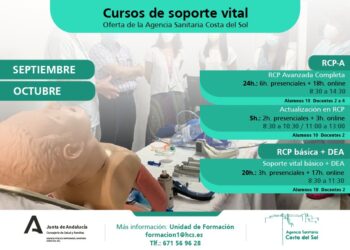 La Agencia Sanitaria Costa del Sol organiza diferentes cursos de soporte vital