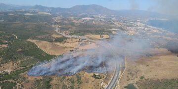 Estabilizado el incendio entre Manilva y San Roque