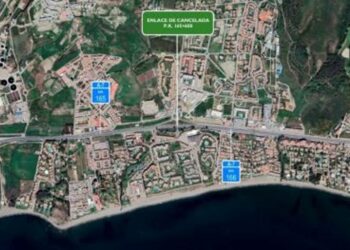 Reabre al tráfico el paso superior del enlace de Cancelada en la autovía A-7