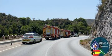 Rescatan a un hombre en el río Guadalmina tras sufrir una parada cardiorrespiratoria