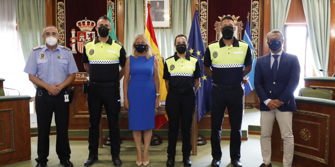 Tres nuevos agentes se incorporan a la Policía Local de Marbella