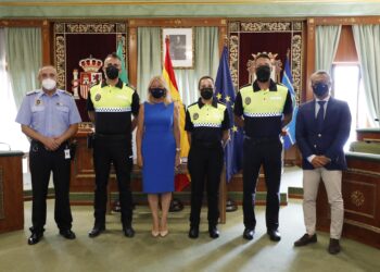 Tres nuevos agentes se incorporan a la Policía Local de Marbella
