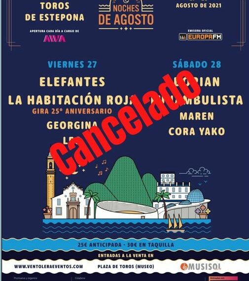 Estepona cancela el festival de música indie «Ventolera Fest»