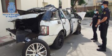 Detienen en Estepona al conductor de un 4×4 robado tras perder el control del vehículo por exceso de velocidad