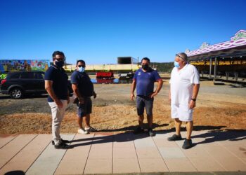 La zona de atracciones de la Vendimia, dentro de las normativas covid