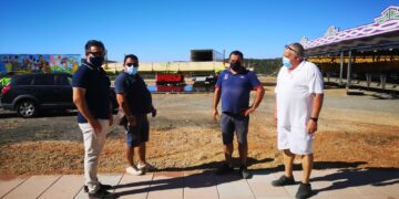 La zona de atracciones de la Vendimia, dentro de las normativas covid