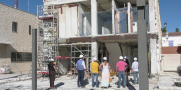 Avanzan las obras de la Escuela Municipal de Música de Manilva