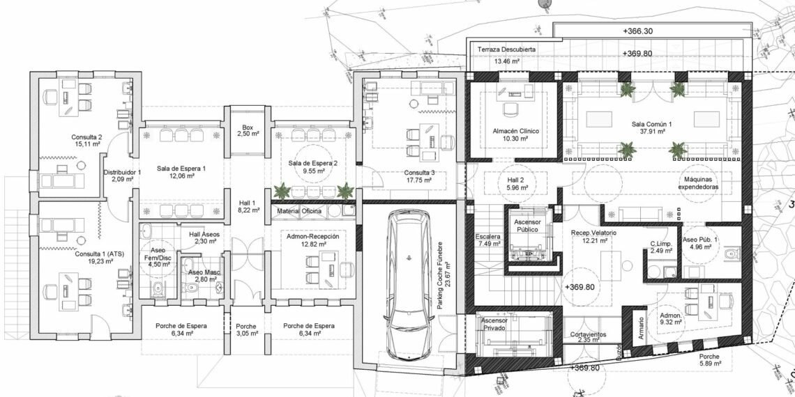 El Ayuntamiento avanza para la construcción de una sala de velatorios en Casares