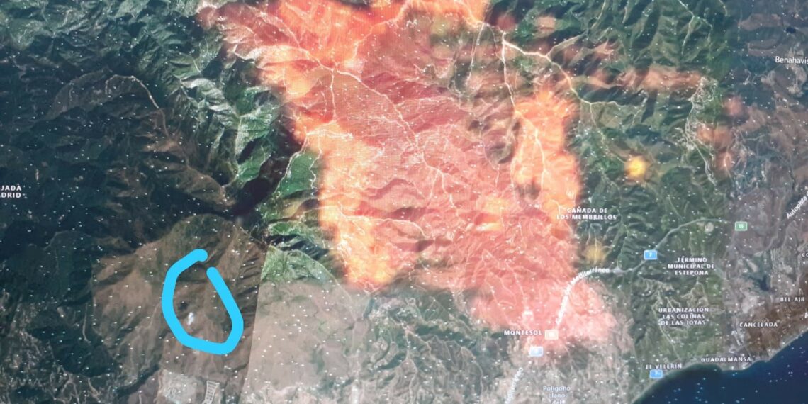 El incendio cerca ADANA, que solicita casas de acogida para sus animales