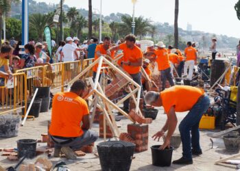 FYM-HeidelbergCement colabora de nuevo con el concurso de albañilería de la Peña el Palustre