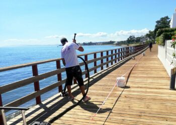 Estepona comienza los trabajos de ampliación y mejora de la red de iluminación del corredor litoral