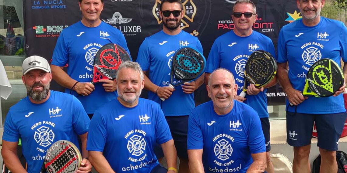 Estepona participa esta semana en el Campeonato Nacional Heropadelfirecops