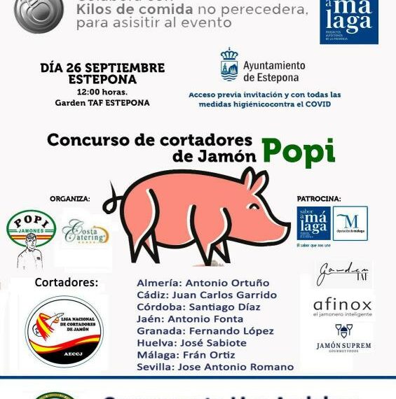 Estepona acogerá mañana la final andaluza del concurso de cortadores de jamón