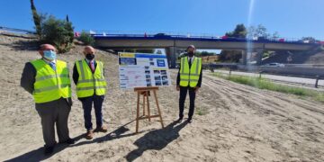 Finalizan las obras del enlace de Cancelada a su paso por Estepona tras una inversión de 775.000 euros