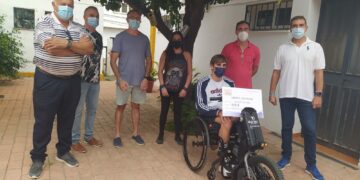 Hugo Montero ya tiene su silla de ruedas eléctrica