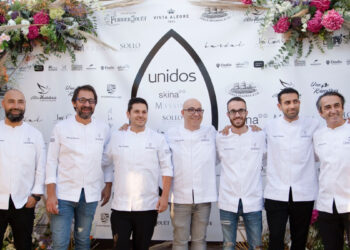 La alta gastronomía malagueña se dio cita anoche en BOHO CLUB para la celebración en UNIDOS