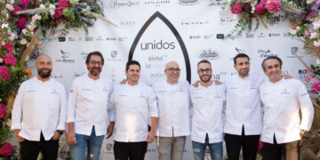 La alta gastronomía malagueña se dio cita anoche en BOHO CLUB para la celebración en UNIDOS