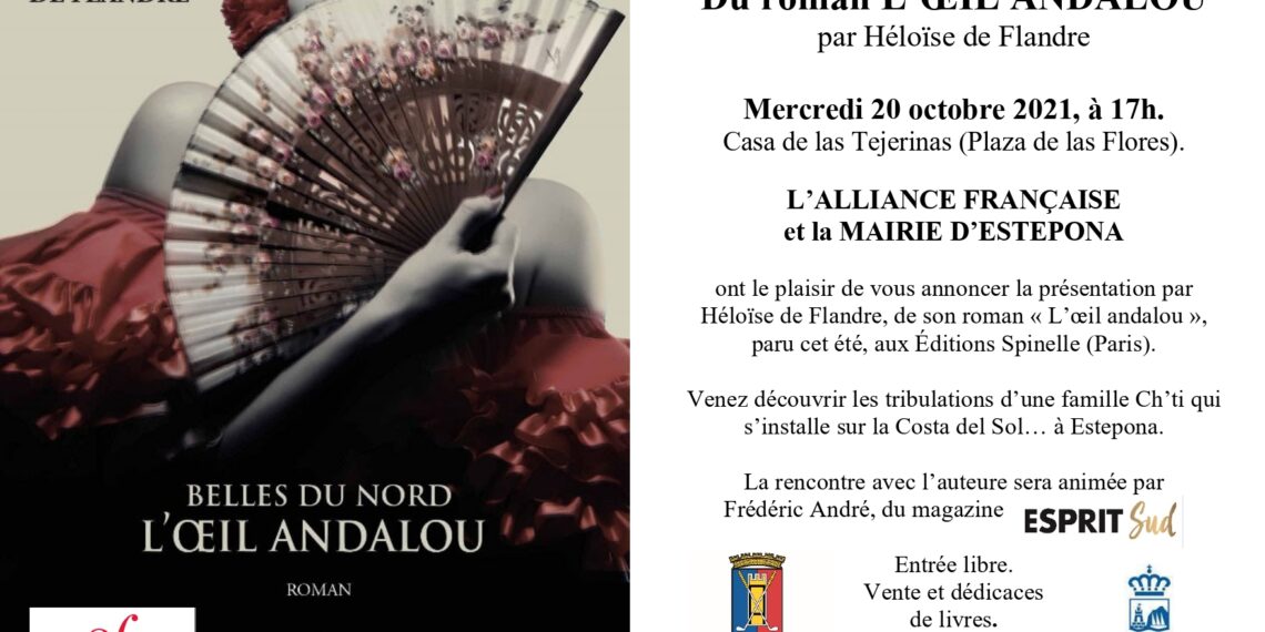 La escritora francesa Héloïse de Flandre presenta ‘El ojo andaluz’, una novela ambientada en Estepona
