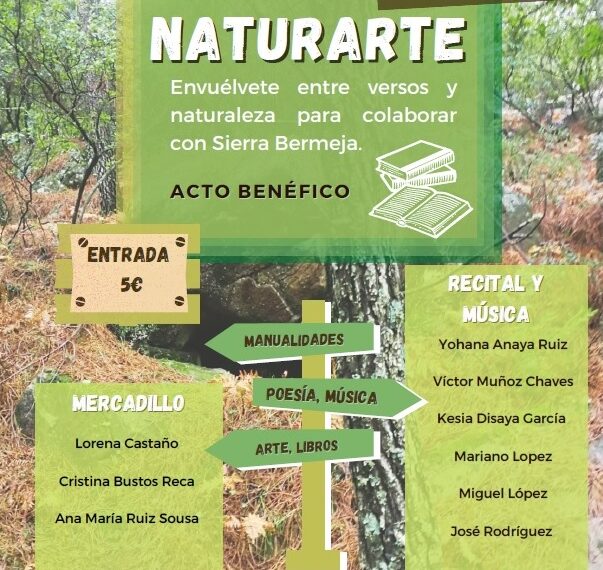 ‘Naturarte’, un evento solidario que recaudará fondos para recuperar Sierra Bermeja