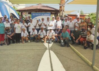 Gran ambiente en la Copa provincial celebrada en la Ciudad de la Petanca en Sabinillas