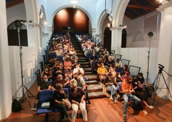 Casares protagonista ayer en el Festival Nuevo Cine Andaluz