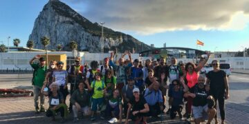 Celebrada por cuarto año la Ruta de las Recoveras entre Casares y Gibraltar