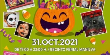 El recinto ferial de Manilva acoge hoy la fiesta infantil de Halloween