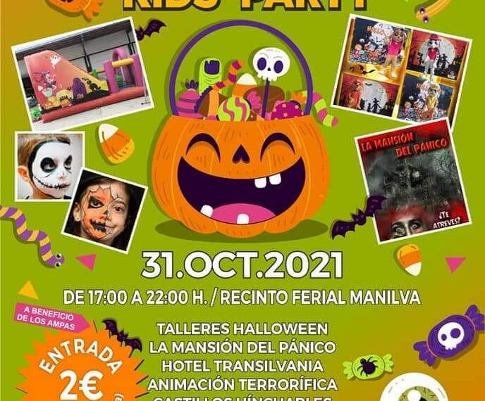 El recinto ferial de Manilva acoge hoy la fiesta infantil de Halloween