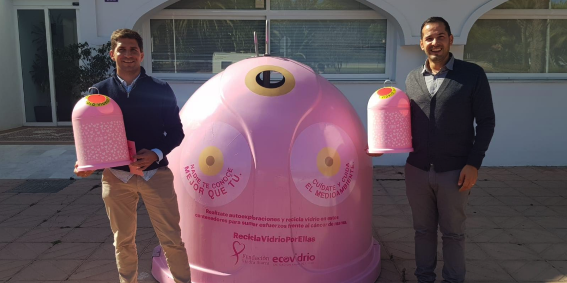 Mancomunidad y Ecovidrio presentan la campaña “Recicla vidrio por ellas”